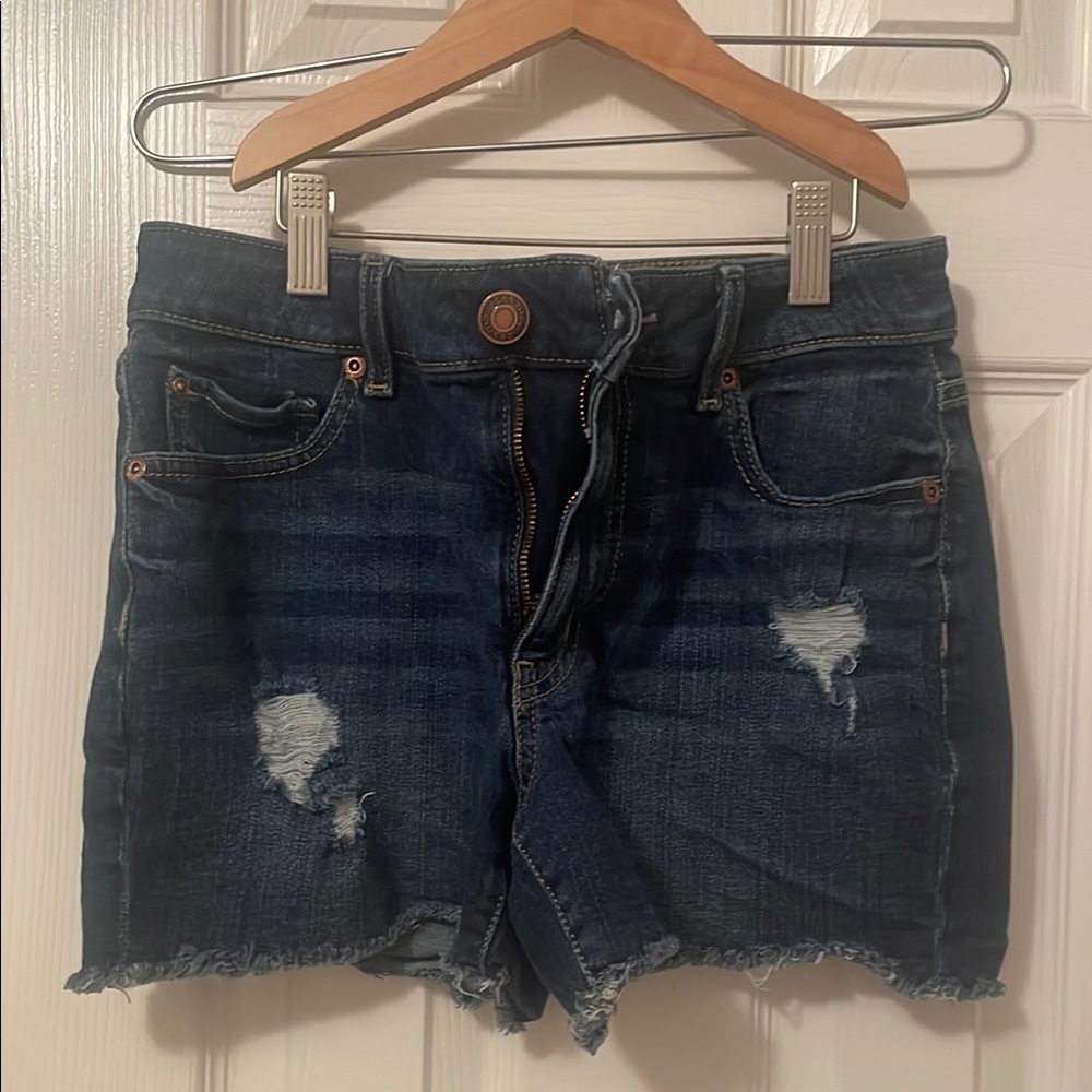 Maurices Blue Jean Shorts Classic Style